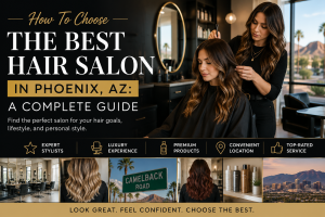Best hair salon in Phoenix AZ with luxury styling services