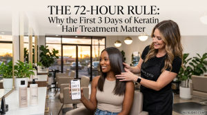 keratin treatment aftercare first 3 days Phoenix salon