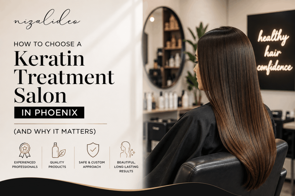 Keratin treatment salon in Phoenix